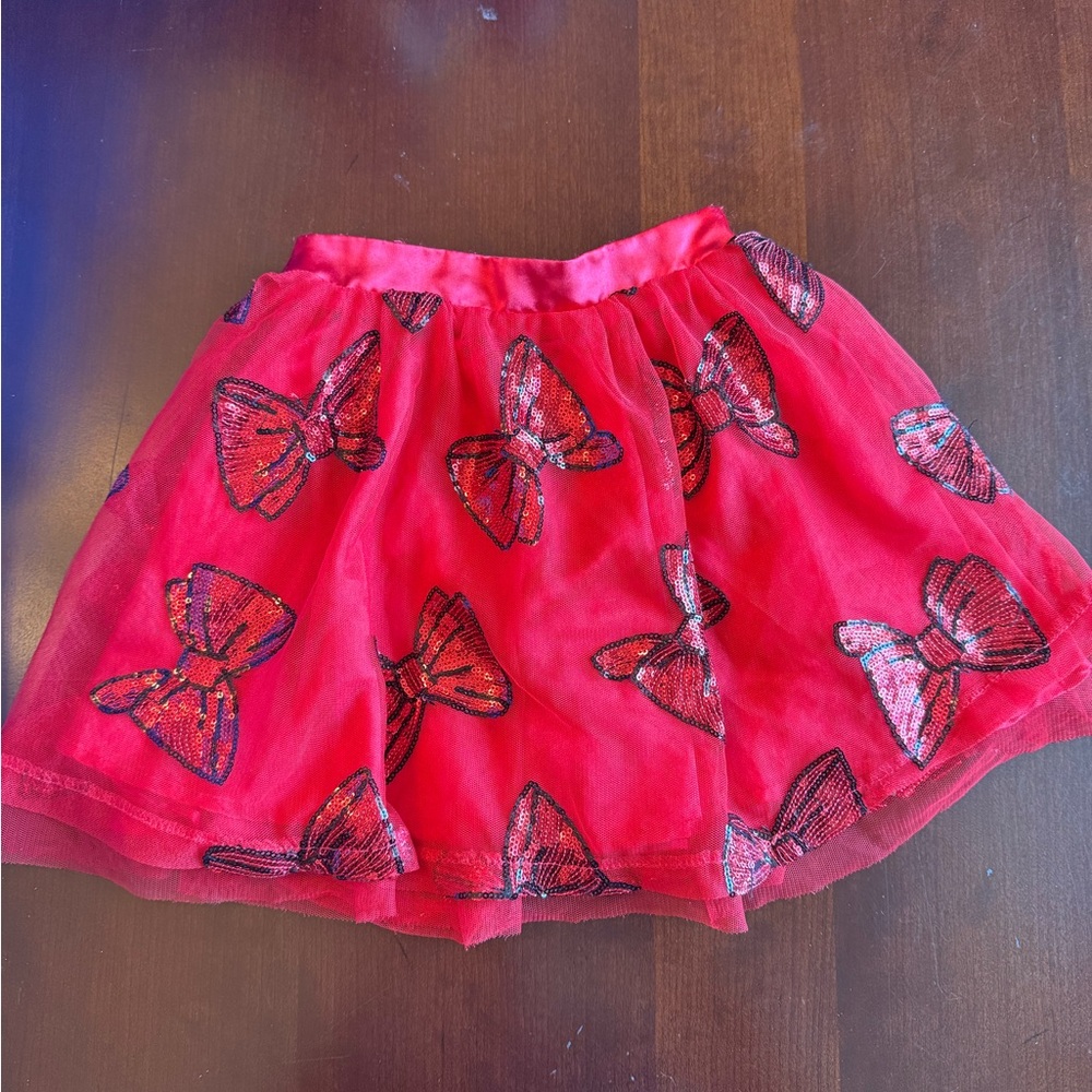 Disney Red Bow Skirt